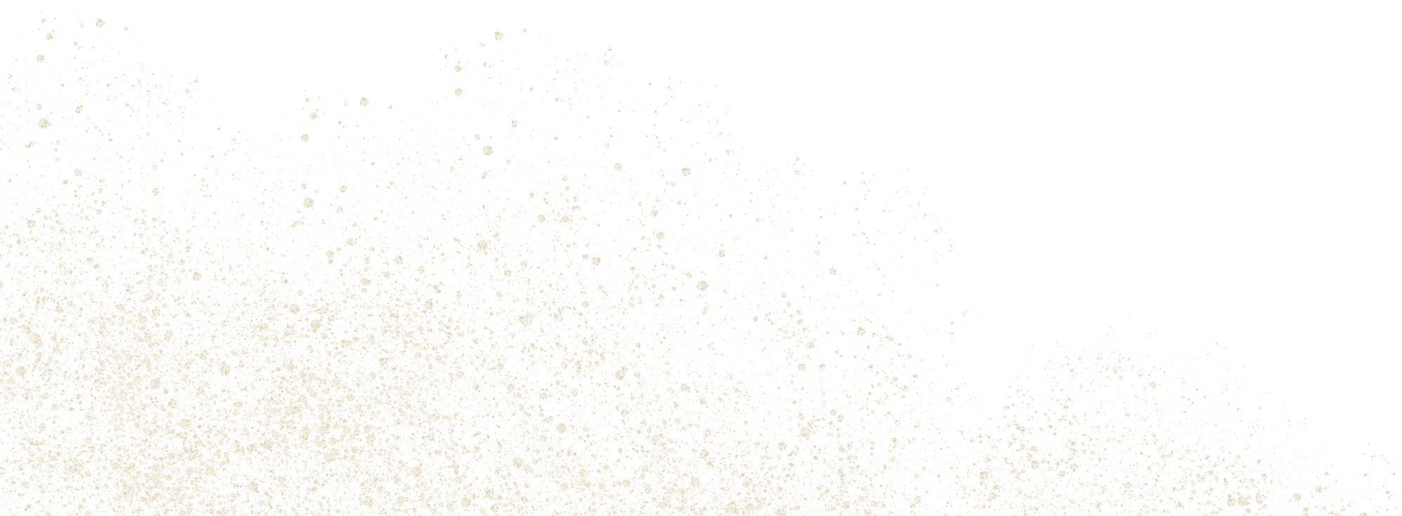 Gold glitter particles